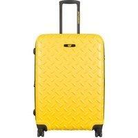 Валіза на 4-х колесах CAT Industrial Plate 92л Жовтий (83686;217)