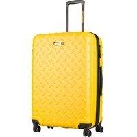 Валіза на 4-х колесах CAT Industrial Plate 92л Жовтий (83686;217)