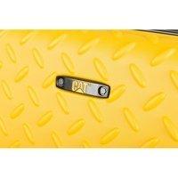 Валіза на 4-х колесах CAT Industrial Plate 92л Жовтий (83686;217)