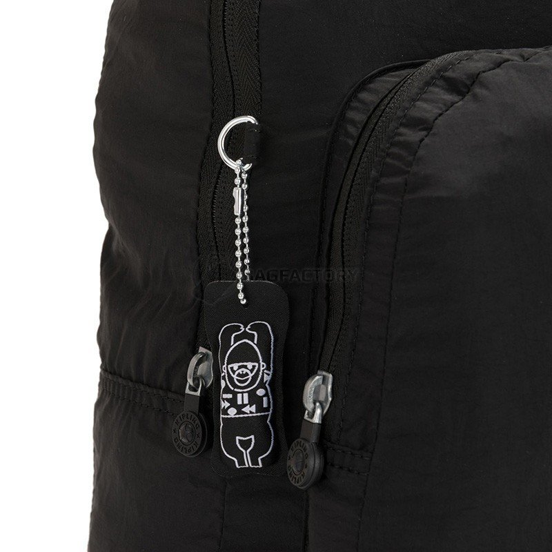 Міський складний рюкзак Kipling Seoul Packable Black Light 22.5л (KI3741_86A)