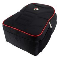 Міський рюкзак Traum Чорний з червоним 20л (7050-41)