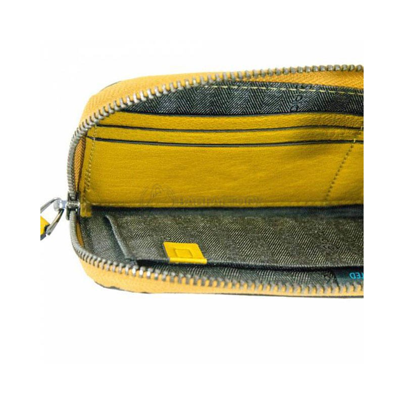Клатч Piquadro Black Square Yellow з відділ. д/смартфону з RFID захистом (PP4766B3R_G)