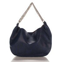Жіноча шкіряна сумка Italian Bags Синій (8972_blue)