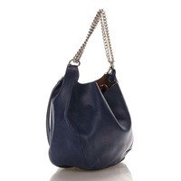 Жіноча шкіряна сумка Italian Bags Синій (8972_blue)
