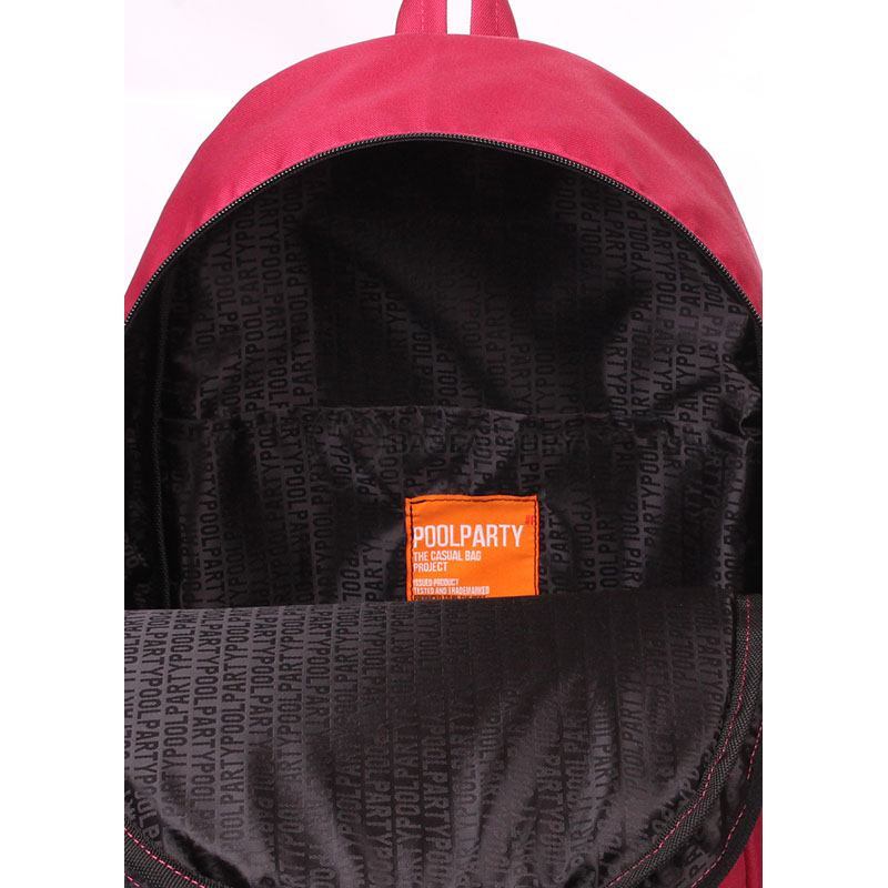 Міський рюкзак Poolparty Hike Бордовий (hike - cherry)
