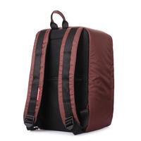 Рюкзак для ручної поклажі Poolparty HUB Ryanair/Wizz Air/МАУ Коричневий 20л (hub - brown)