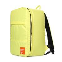 Рюкзак для ручної поклажі Poolparty HUB Ryanair/Wizz Air/МАУ Жовтий 20л (hub - lemon)