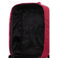 Рюкзак для ручної поклажі Poolparty HUB Ryanair/Wizz Air/МАУ Бордовий 20л (hub - cherry)