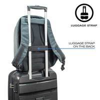 Міський рюкзак Анти-злодій XD Design Bobby Camouflage Blue 11л для ноутбука 14