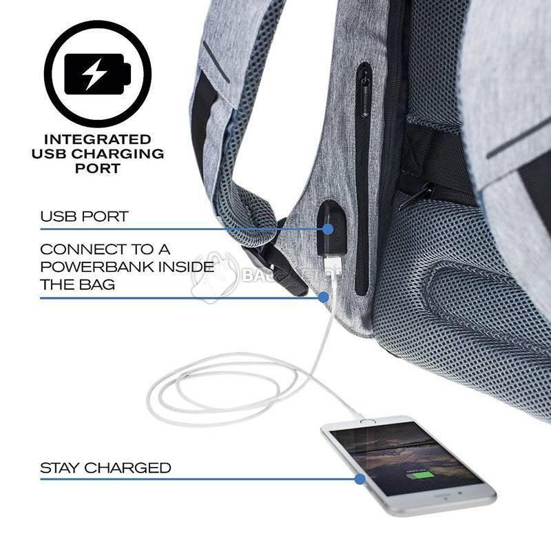 Міський рюкзак Анти-злодій XD Design Bobby Camouflage Green 11л для ноутбука 14