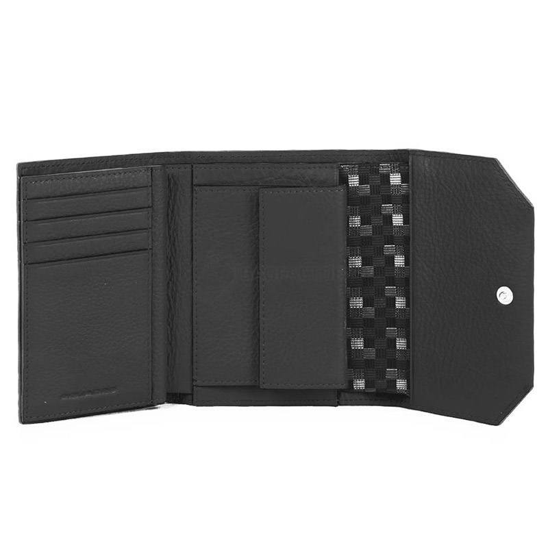 Портмоне Piquadro MUSE Black з відділ. для 12 кред.карт з RFID захистом (PD4145MUR_N)