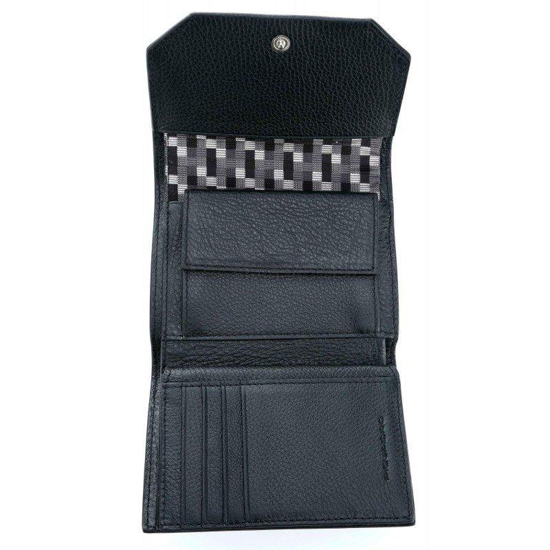 Портмоне Piquadro MUSE Black з відділ. для 12 кред.карт з RFID захистом (PD4145MUR_N)