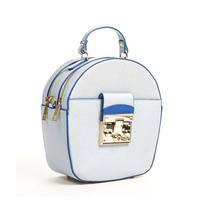 Шкіряний клатч Italian Bags Блакитний (6206_sky)