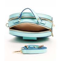 Шкіряний клатч Italian Bags М'ятний (6206_tiffanyy)