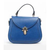 Жіноча шкіряна сумка-клатч Italian Bags Синій (8833_blue )