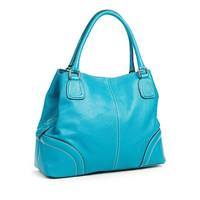 Жіноча шкіряна сумка Italian Bags Синій (8976_blue)