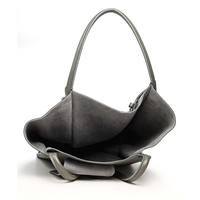 Жіноча шкіряна сумка Italian Bags Сірий (6547_gray)
