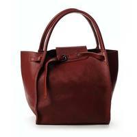 Жіноча шкіряна сумка Italian Bags Бордовий (6547_bordo)