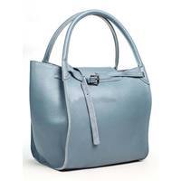 Жіноча шкіряна сумка Italian Bags Блакитної (6547_sky)