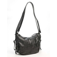 Жіноча шкіряна сумка Amelie Pelletteria Чорний (6526_black)