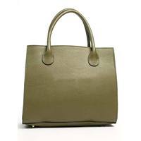 Жіноча шкіряна сумка Italian bags Зелений (6539_green)