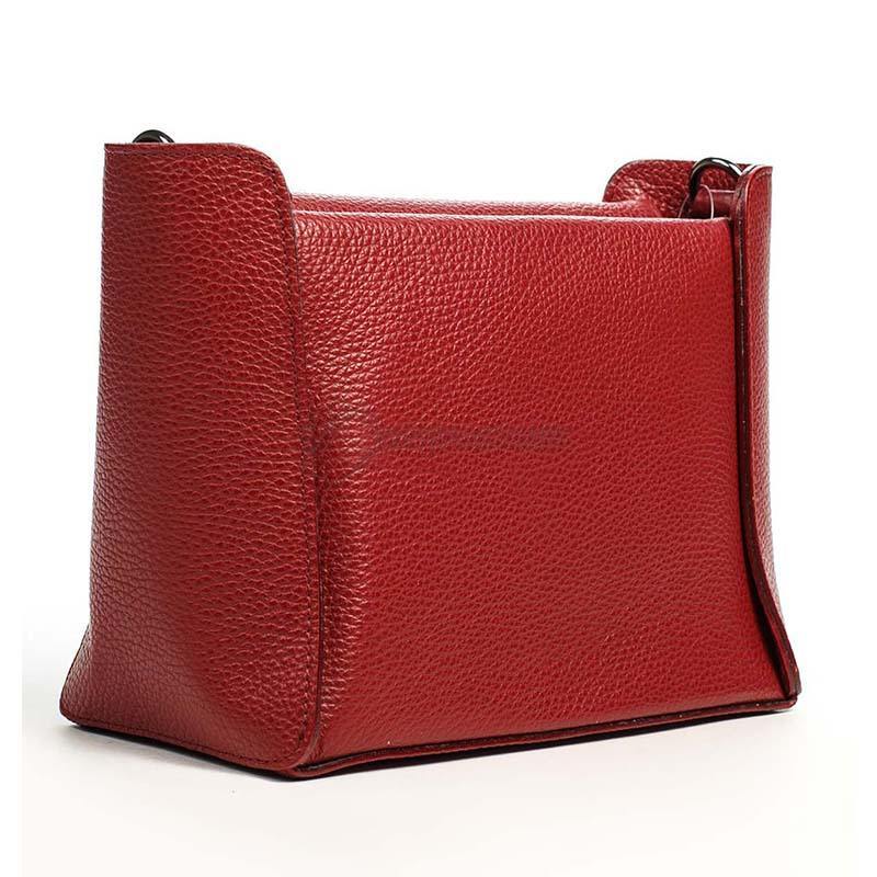Жіноча шкіряна сумка Amelie Pelletteria Червоний (6545_red)