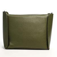 Жіноча шкіряна сумка Amelie Pelletteria Зелений (6545_green)