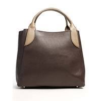 Жіноча шкіряна сумка Italian Bags Коричневий (6503_dark_brown)