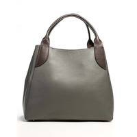 Жіноча шкіряна сумка Italian Bags Сірий (6503_gray)