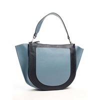 Жіноча шкіряна сумка Amelie Pelletteria Синій (6716_blue)