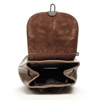 Міський шкіряний рюкзак Italian Bags Коричневий (6559_brown_taupe)