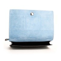 Шкіряний клатч Italian Bags Блакитний (1015_sky)