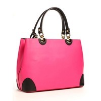 Жіноча шкіряна сумка Italian Bags Рожевий (1020_roze)