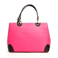 Жіноча шкіряна сумка Italian Bags Рожевий (1020_roze)