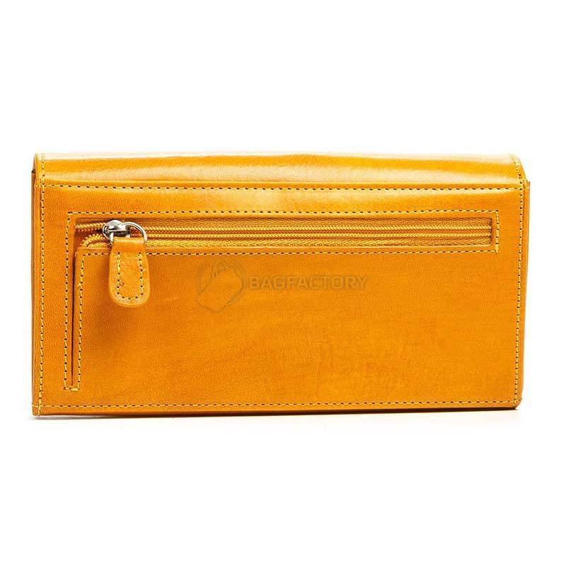 Гаманець шкіряний Italian Bags Жовтий (w8137_yellow)