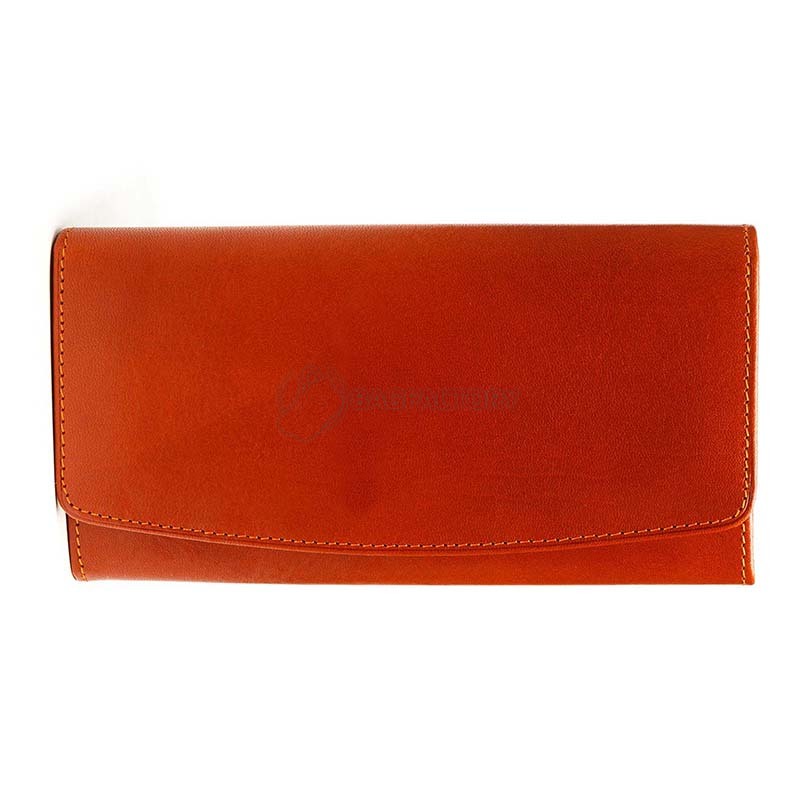 Гаманець шкіряний Italian Bags Помаранчевий (w8137_orange)