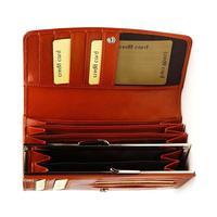 Гаманець шкіряний Italian Bags Помаранчевий (w8137_orange)