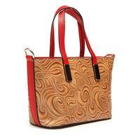 Жіноча шкіряна сумка Italian Bags Коньячний (1017_cuoio)