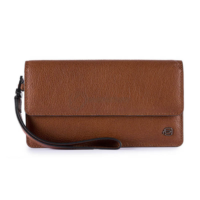 Клатч Piquadro Black Square Tobacco з відділ. д/смартфону+ RFID захист (PP4765B3R_CU)