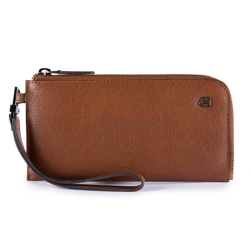 Клатч Piquadro Black Square Tobacco з відділ. д/смартфону з RFID захистом (PP4766B3R_CU)
