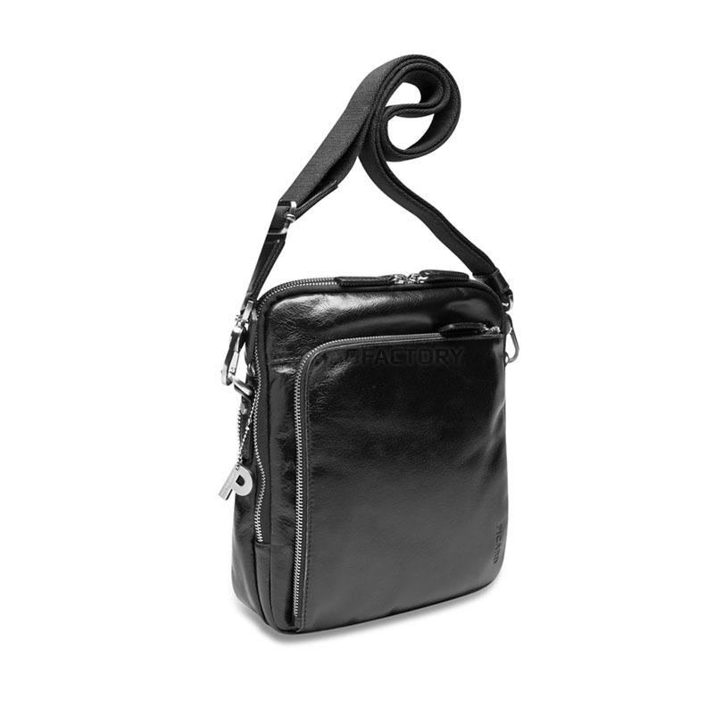 Чоловіча шкіряна сумка Picard Buddy Black (Pi4968 - 51B-001)