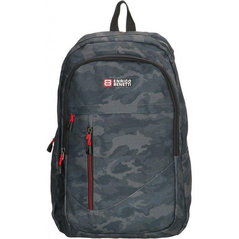 Міський рюкзак Enrico Benetti Stockholm Black з отд. для ноутбука 17.3