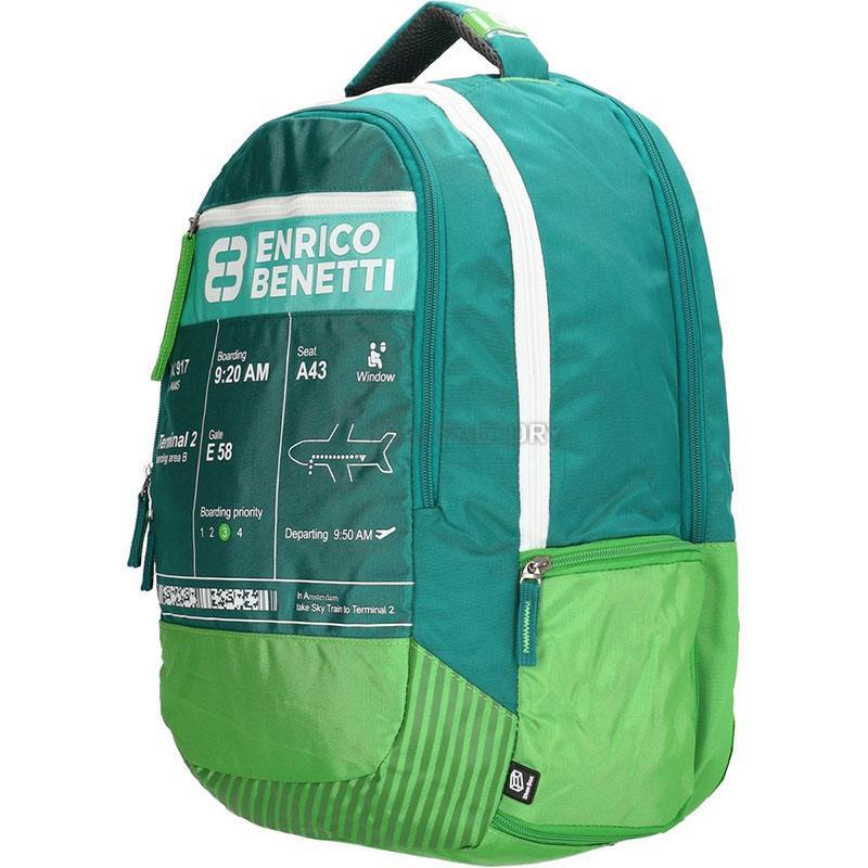 Міський рюкзак Enrico Benetti Wellington Green з відділ. д/ноутбука 17