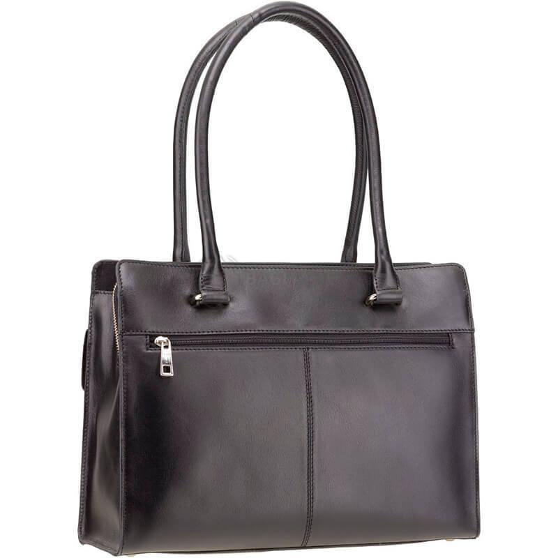 Жіноча шкіряна сумка Visconti Giorgia - Ladies Shoulder Bag Black (ITL78 BLK)