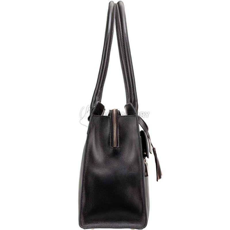 Жіноча шкіряна сумка Visconti Giorgia - Ladies Shoulder Bag Black (ITL78 BLK)