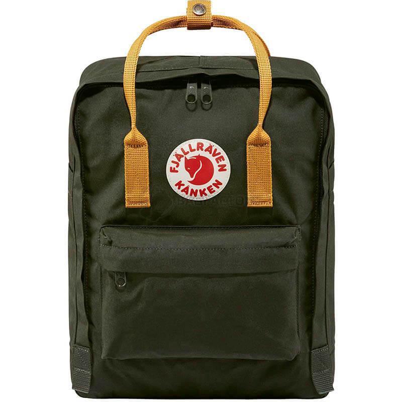 Міський рюкзак Fjallraven Kanken Deep Forest - Acorn 16л (23510.662-166)