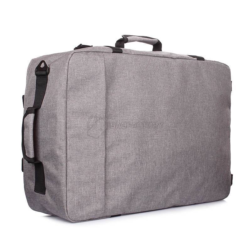 Сумка-рюкзак для ручної поклажі Poolparty Cabin МАУ Сірий 44л (cabin - grey)