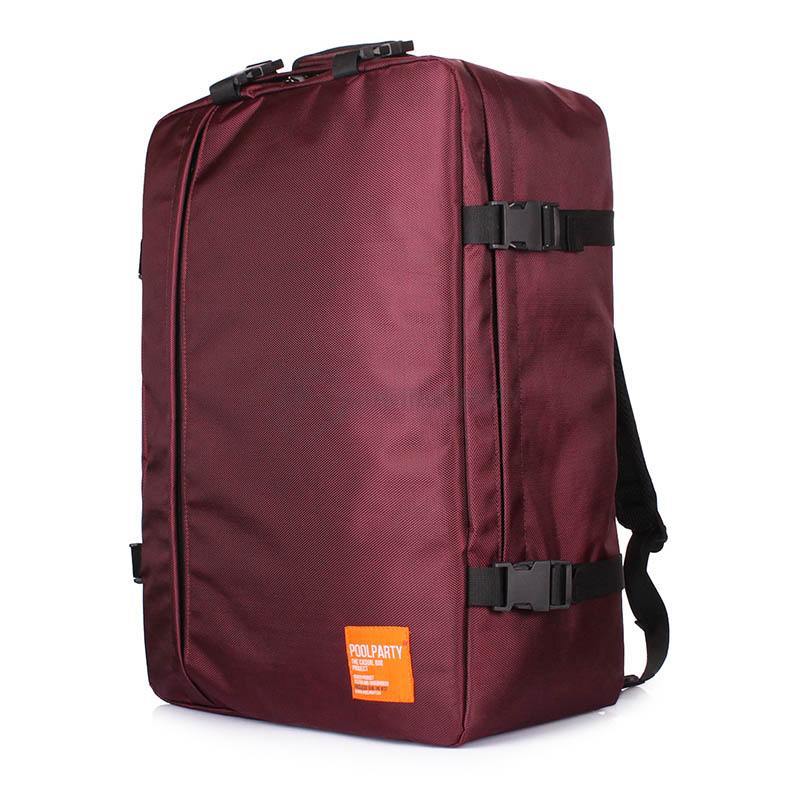 Сумка-рюкзак для ручної поклажі Poolparty Cabin МАУ Марсала (cabin - marsala)