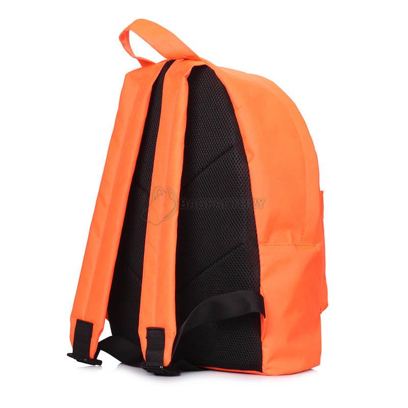 Міський молодіжний рюкзак Poolparty Помаранчевий (backpack - oxford - orange)