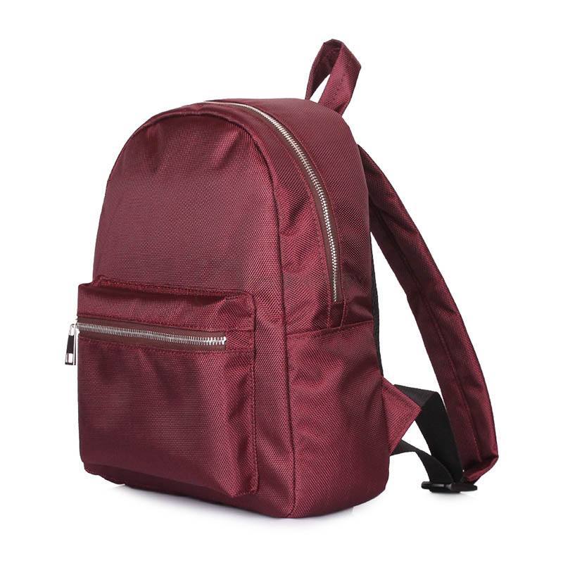 Міський жіночий рюкзак Poolparty XS Марсала (xs - oxford - marsala)